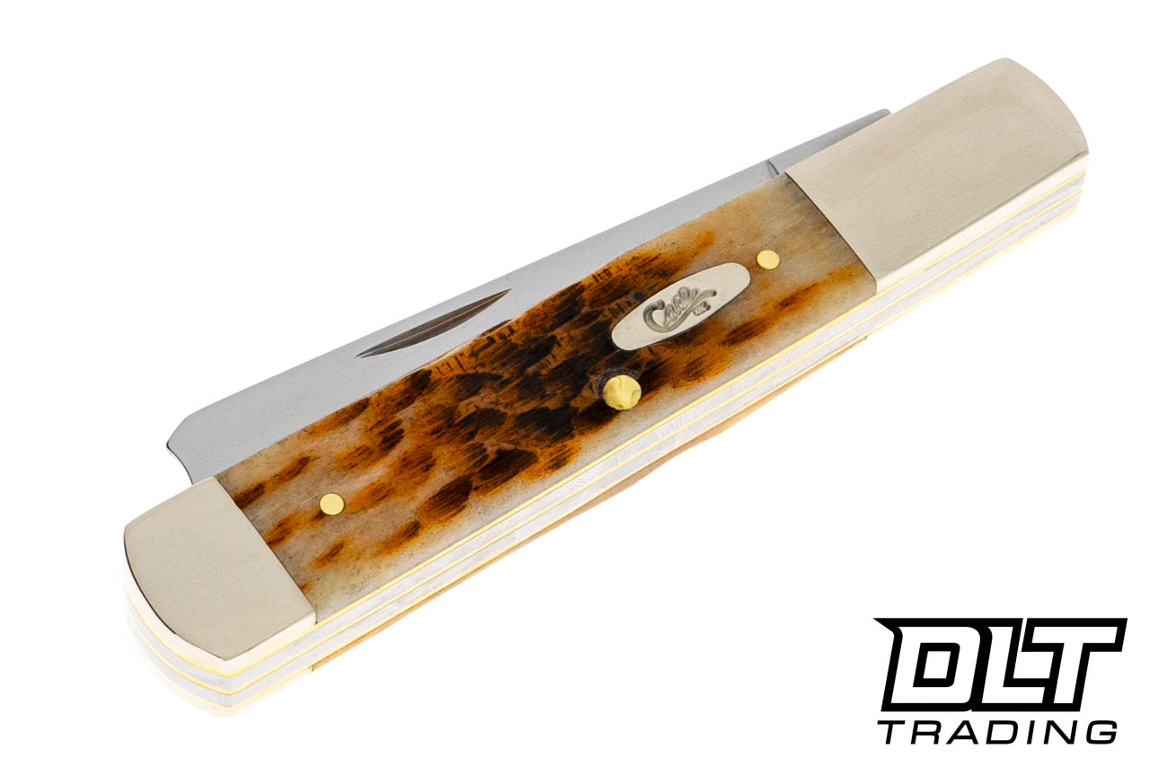 Case Razor - Peach Seed Jig Amber Bone - DLT Trading
