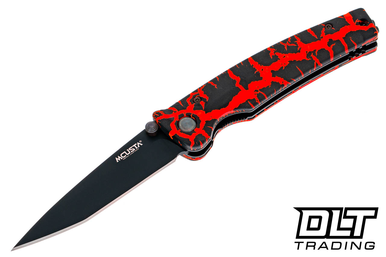 Mcusta MC-4BC-D11 Katana VG-10 Core San Mai - Orange Black
