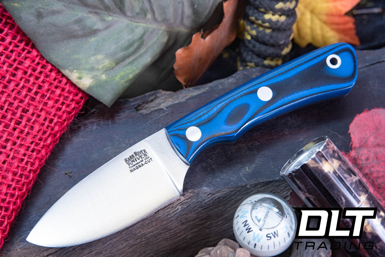 Bark River PSK EDC MagnaCut Blue & Black G-10