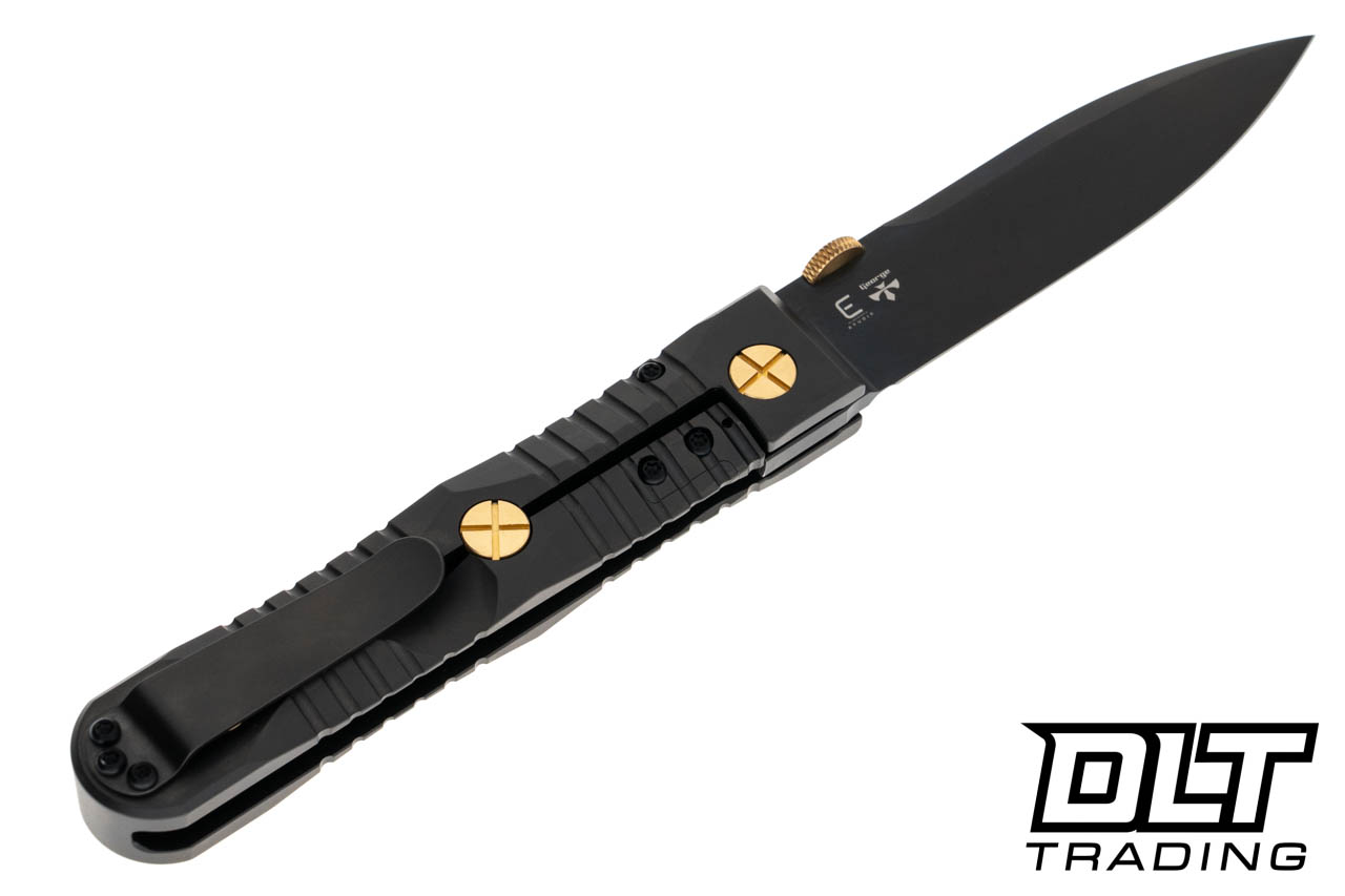 Ek Integral Folder Spear Point - Black DLC - DLT Trading