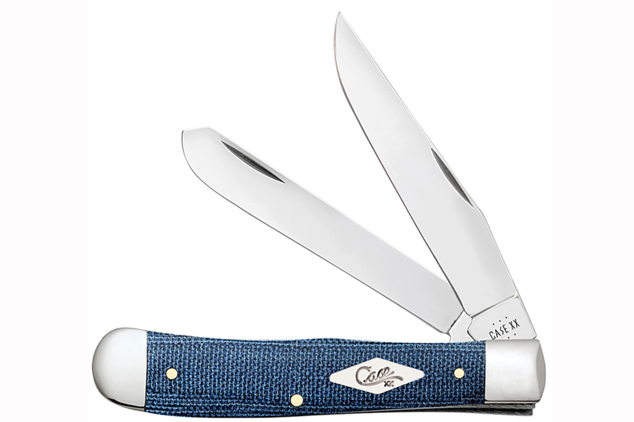 Case Smooth Trapper Blue Denim Canvas Laminate - DLT Trading