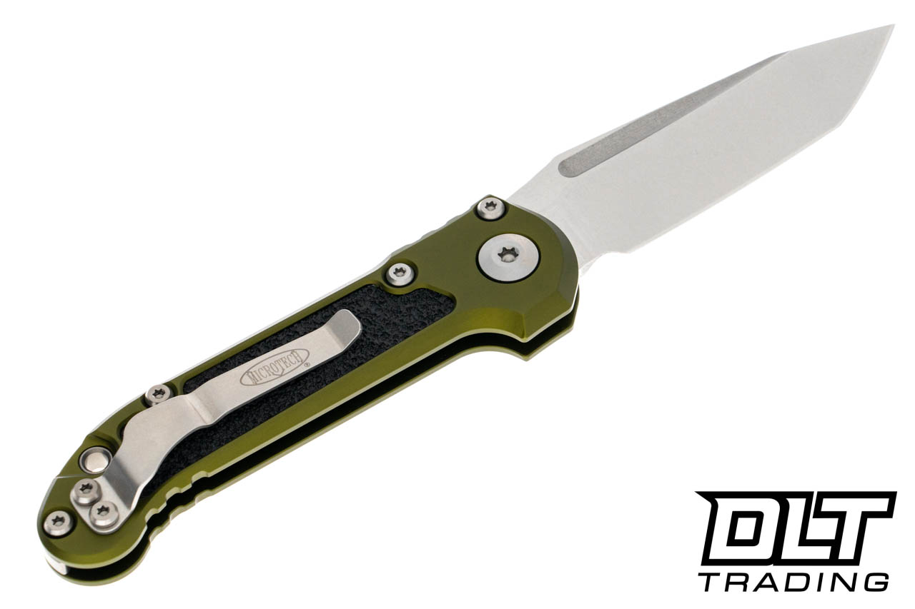 Microtech LUDT Gen III - OD Green Handle - Stonewashed Blade