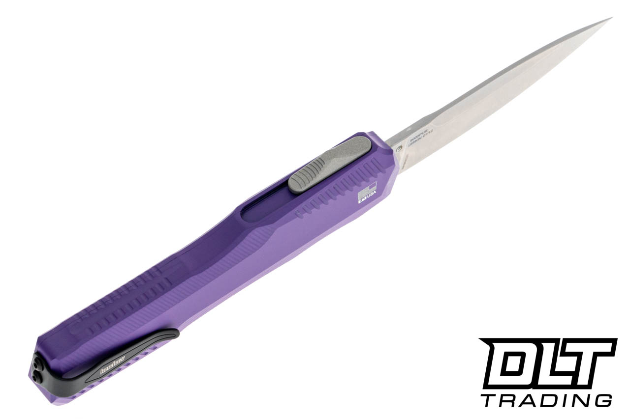 Kershaw Livewire 9000PUR - Purple Aluminum - Stonewashed MagnaCut
