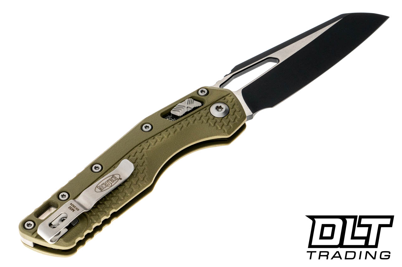 Microtech 210T-1PMOD MSI S/E - OD Green Injection Molded Microtech 210T-1PMOD MSI S/E - OD Green Injection Molded