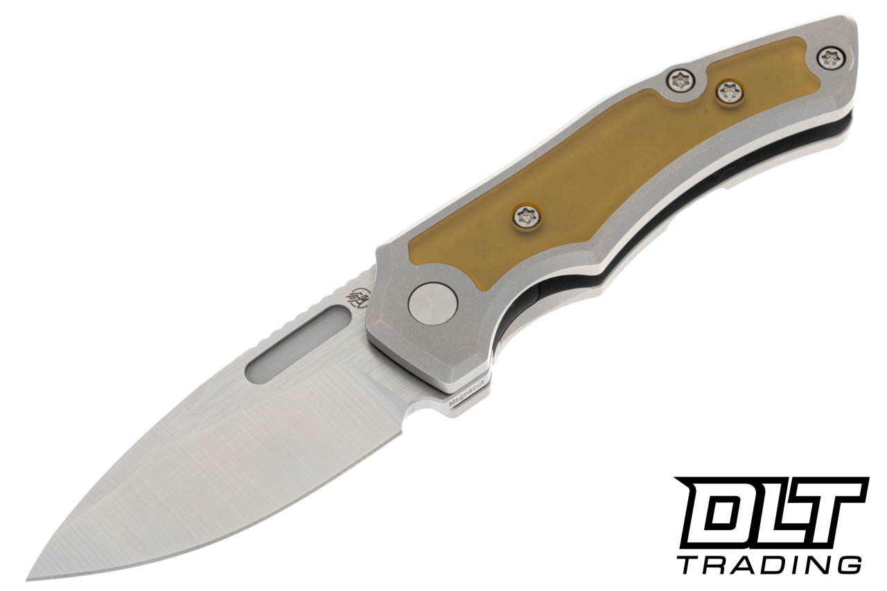 Griffin Scout F2 - Stonewashed Titanium - Ultem Inlay - Satin  