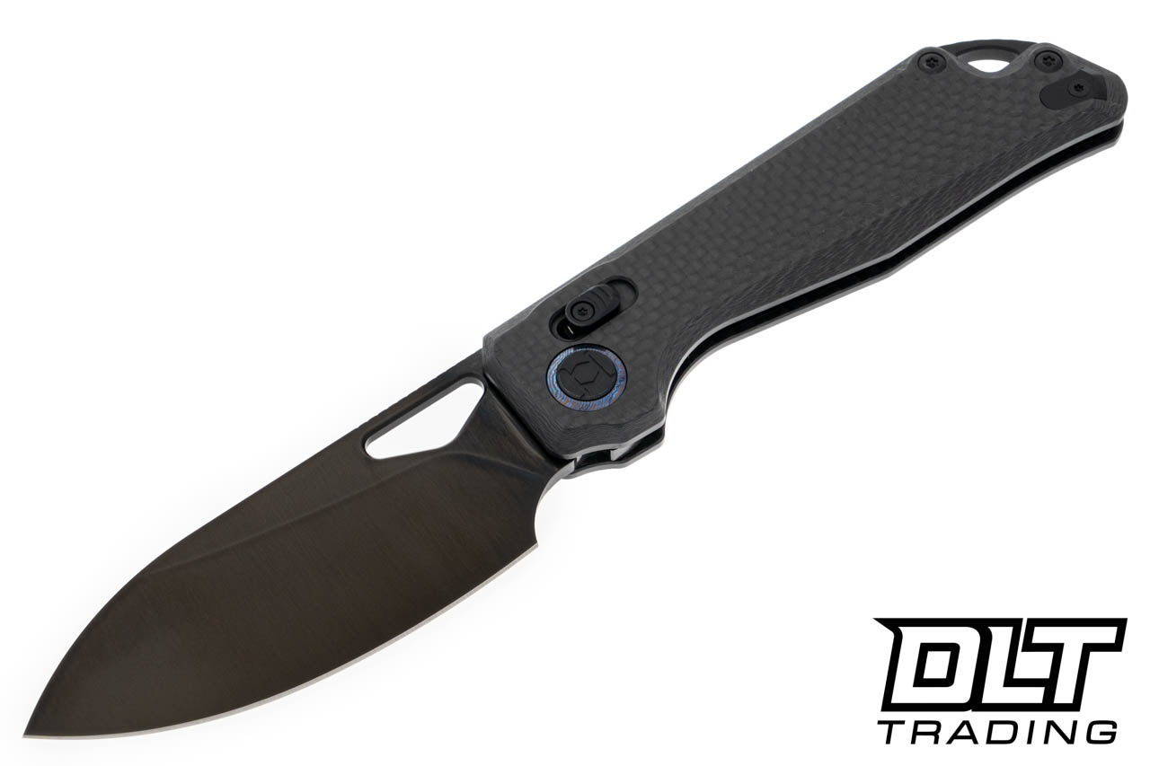 Kunwu Pulsar XL Carbon Fiber - Satin DLC Elmax Blade - DLT Trading