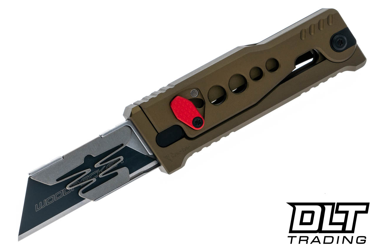 りゅと Reate EXO-U Utility Blade - Speed Holes - Copper Anodized Aluminum