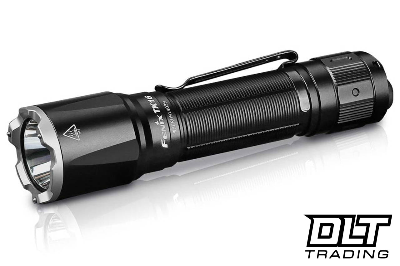 TKCです。 Fenix TK16 V2.0 Tactical Flashlight - Black - DLT Trading