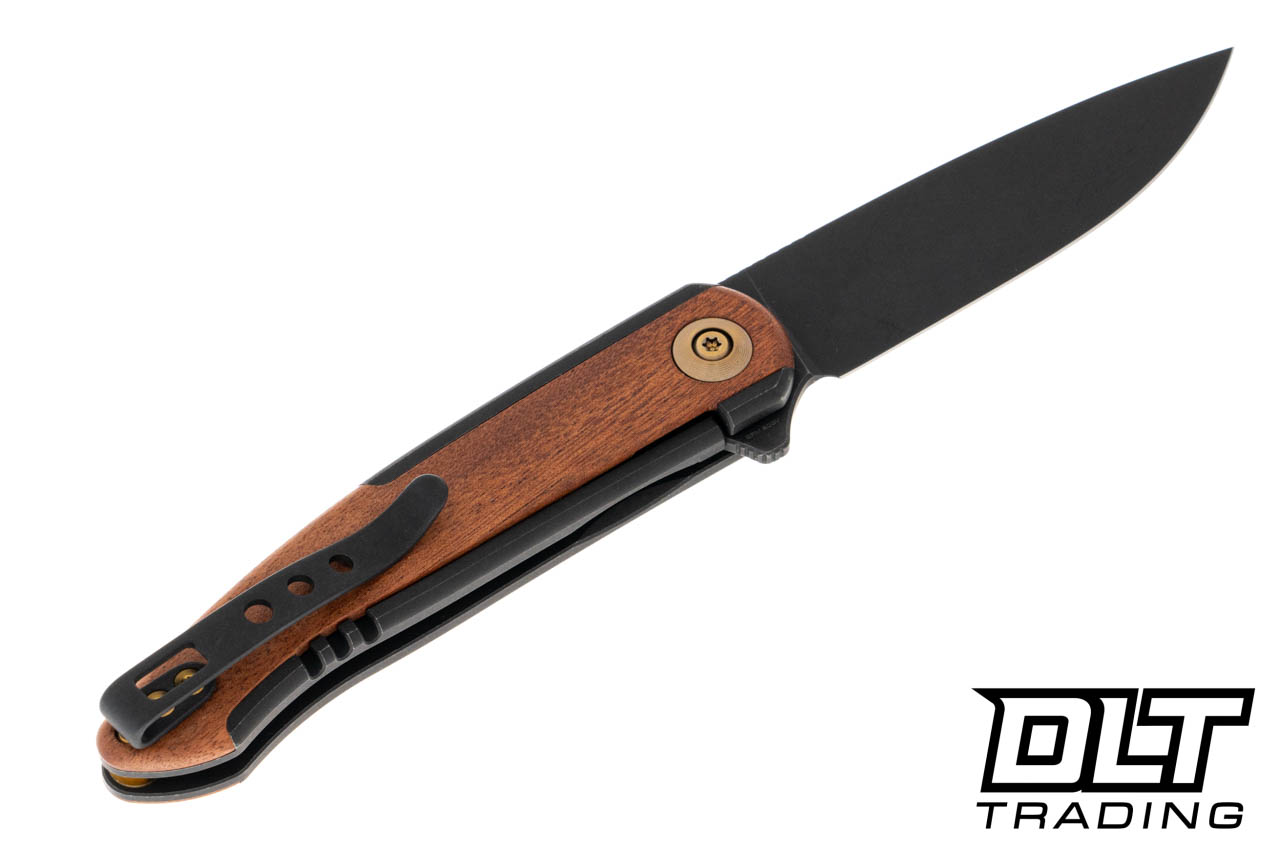 WE Knife Smooth Sentinel 20043-3 Flipper - Black Titanium
