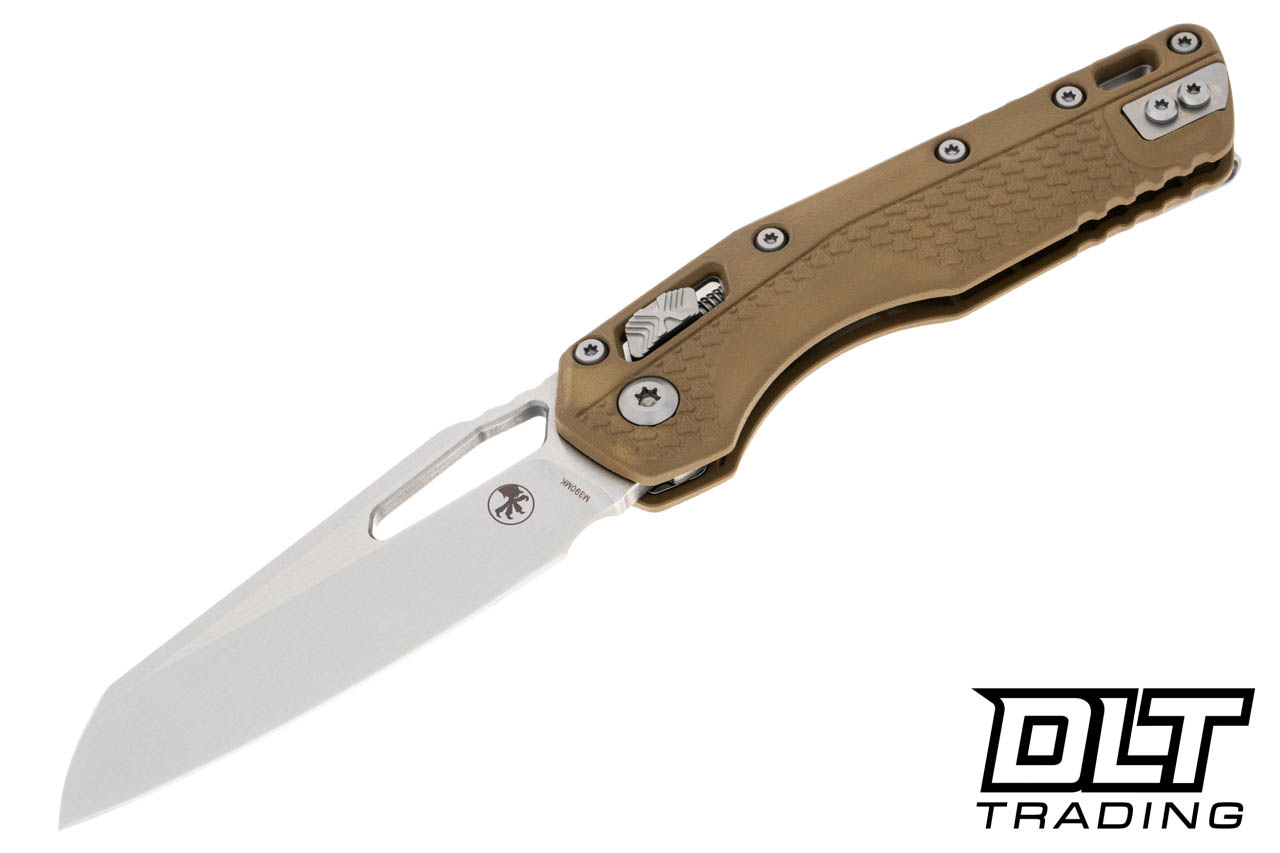 Microtech 210T-10PMDE MSI S/E - Dark Earth Injection Molded Handle