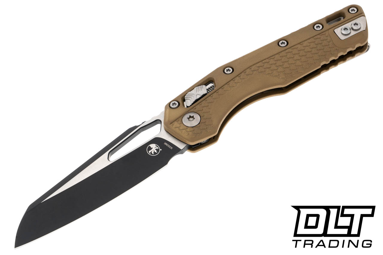 Microtech 210T-1PMDE MSI S/E - Dark Earth Injection Molded Handle