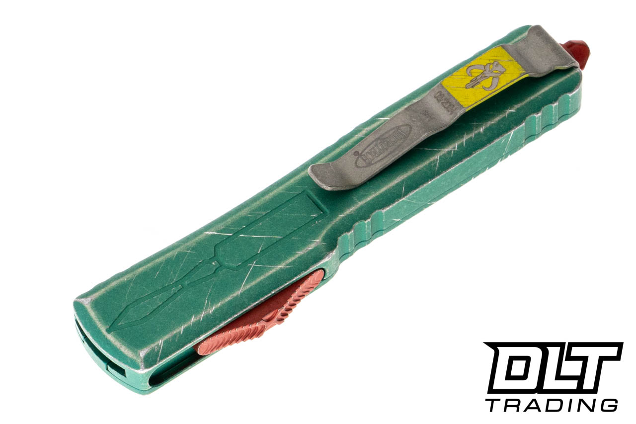 Microtech UTX-85 Warhound - Bounty Hunter Handle - Apocalyptic Blade