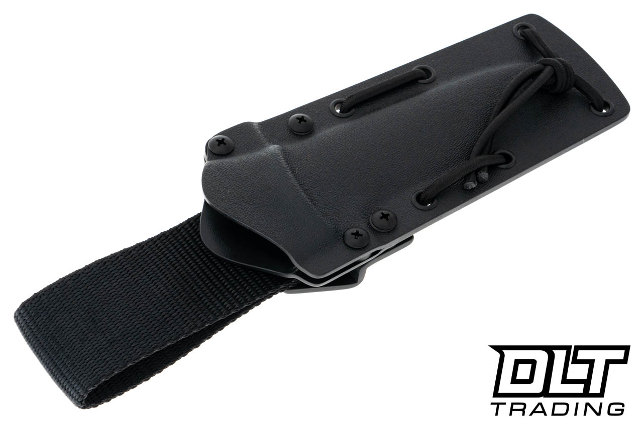 TRC M-1 SL Apocalyptic M390 Blade - Black Canvas Micarta - Kydex