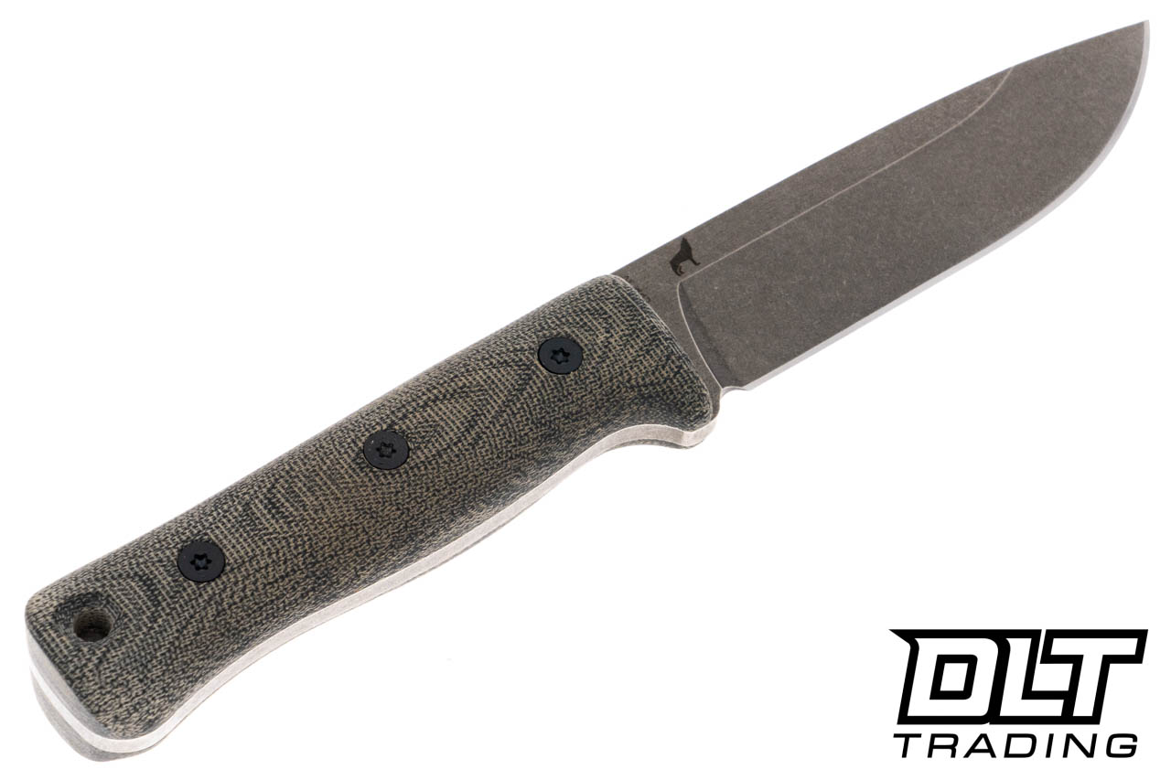 Reiff F5 Field Survival Knife - Black Canvas Micarta - Saber
