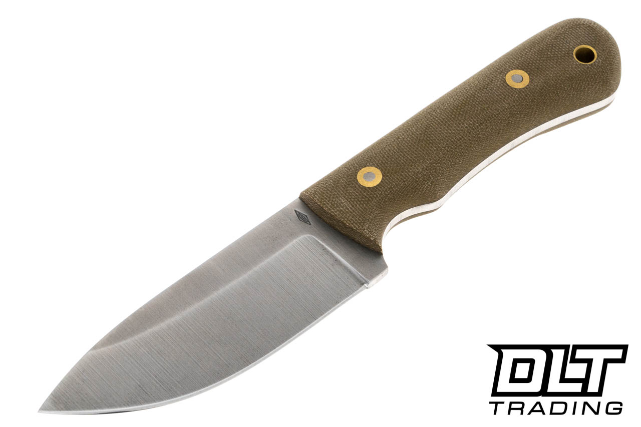 Battle Horse Renegade - Saber - Green Micarta - Matte - DLT Trading