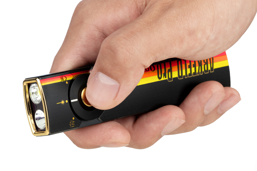 Olight Arkfeld Pro - Racing Stripes - Cool White - DLT Trading