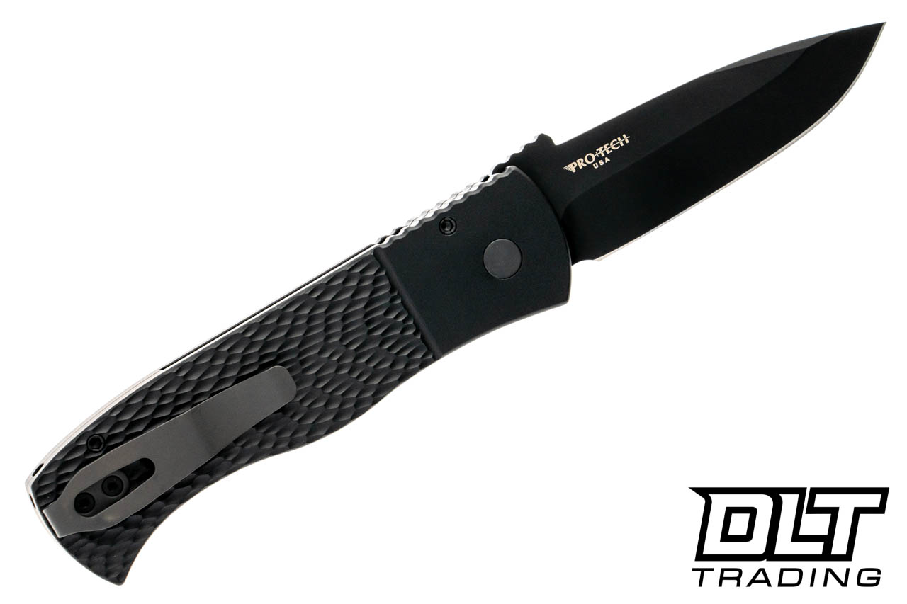 Pro-Tech Emerson CQC-7 Spear Point Black Jigged 20CV