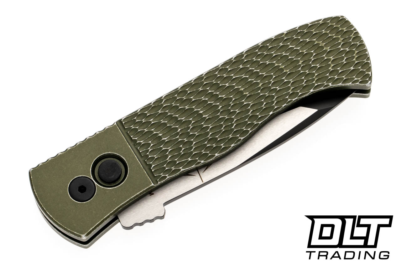 Pro-Tech Emerson CQC-7 Tanto Green Battle Worn | DLT Trading