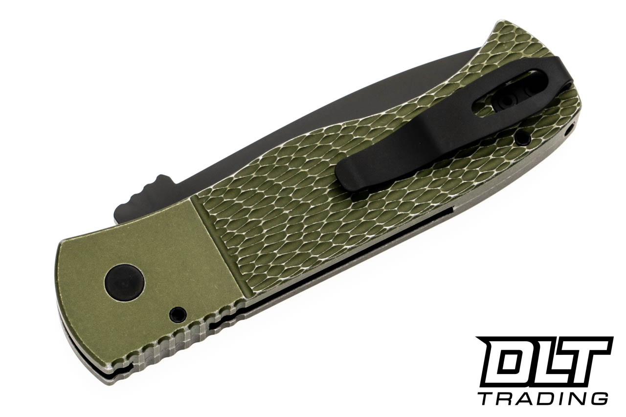Pro-Tech Emerson CQC-7 Tanto Green Battle Worn | DLT Trading
