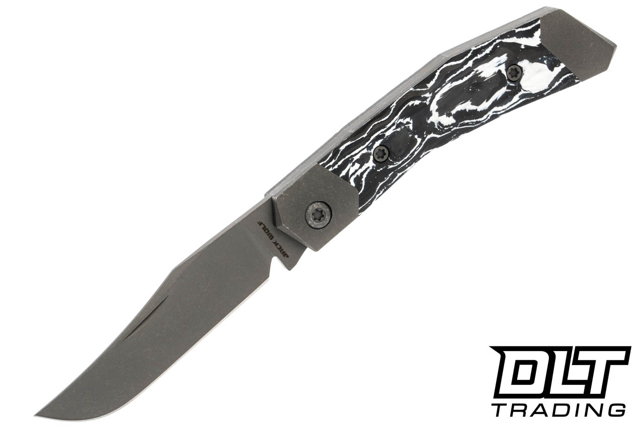 Jack Wolf Mini Cyborg Jack - White Marble Carbon Fiber - DLT Trading