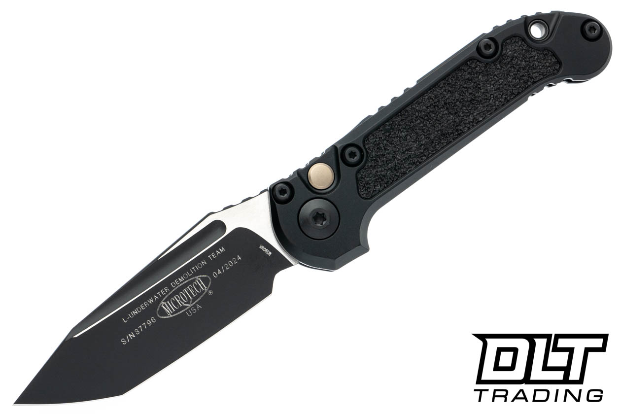 Microtech 1136-1T LUDT Gen III T/E - Black Handle - Black Blade