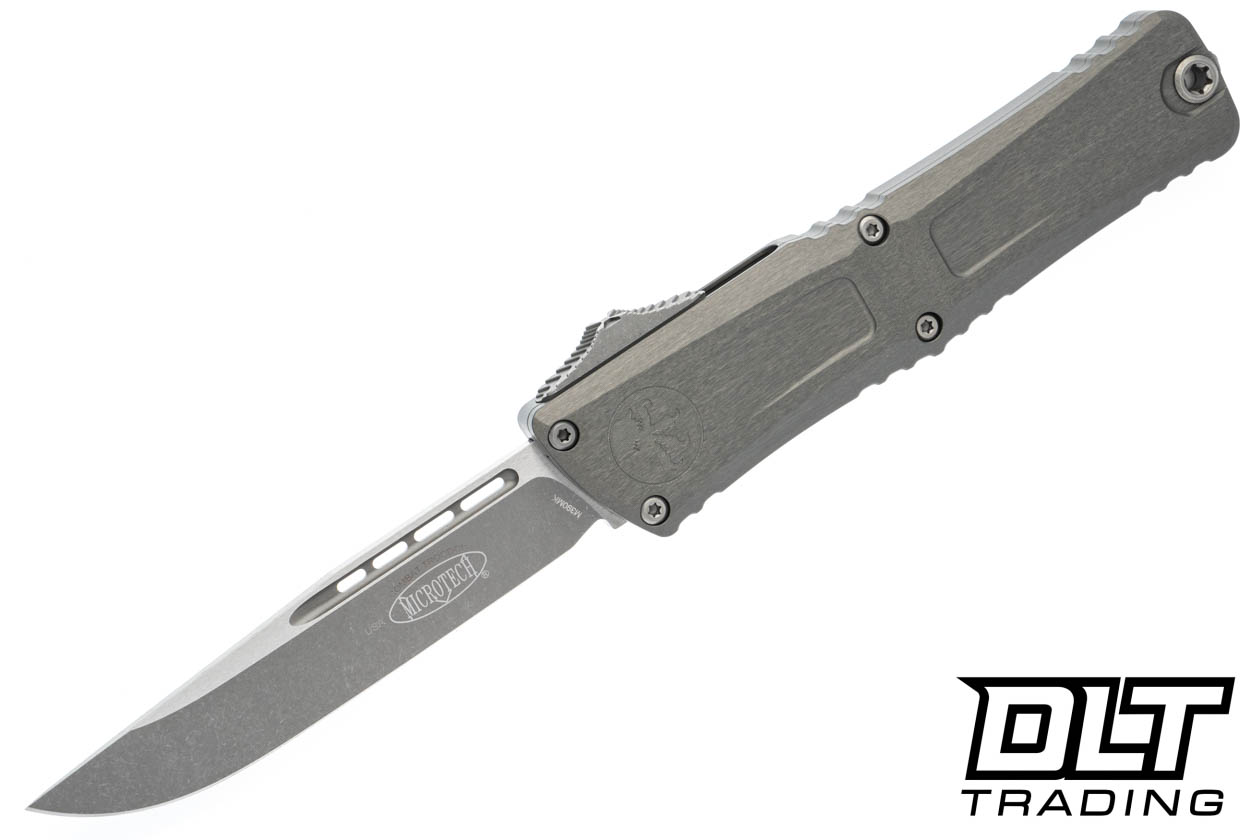 Microtech 1143-10APNC Combat Troodon Gen III S/E - Natural Clear