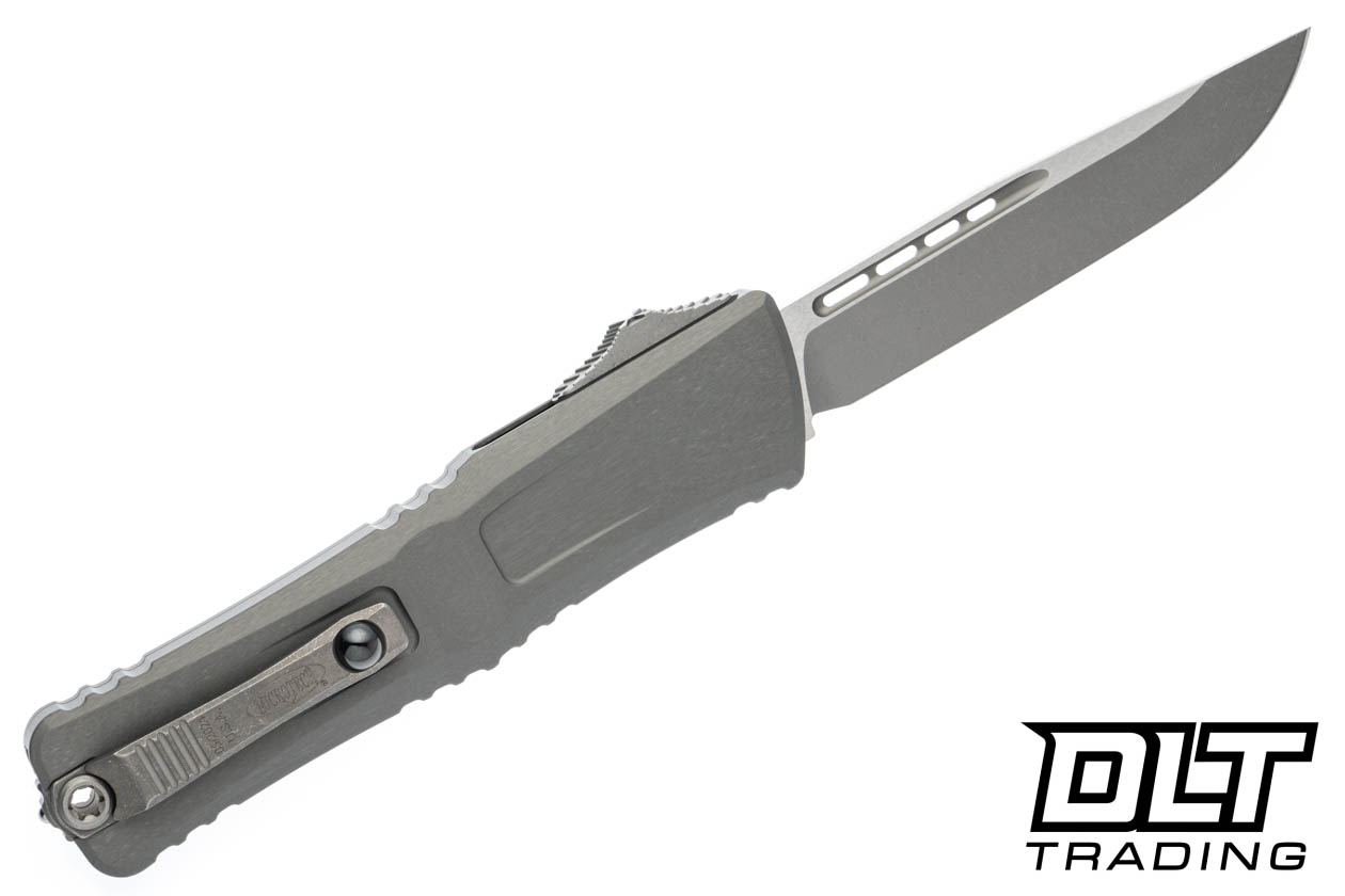 Microtech 1143-10APNC Combat Troodon Gen III S/E - Natural Clear