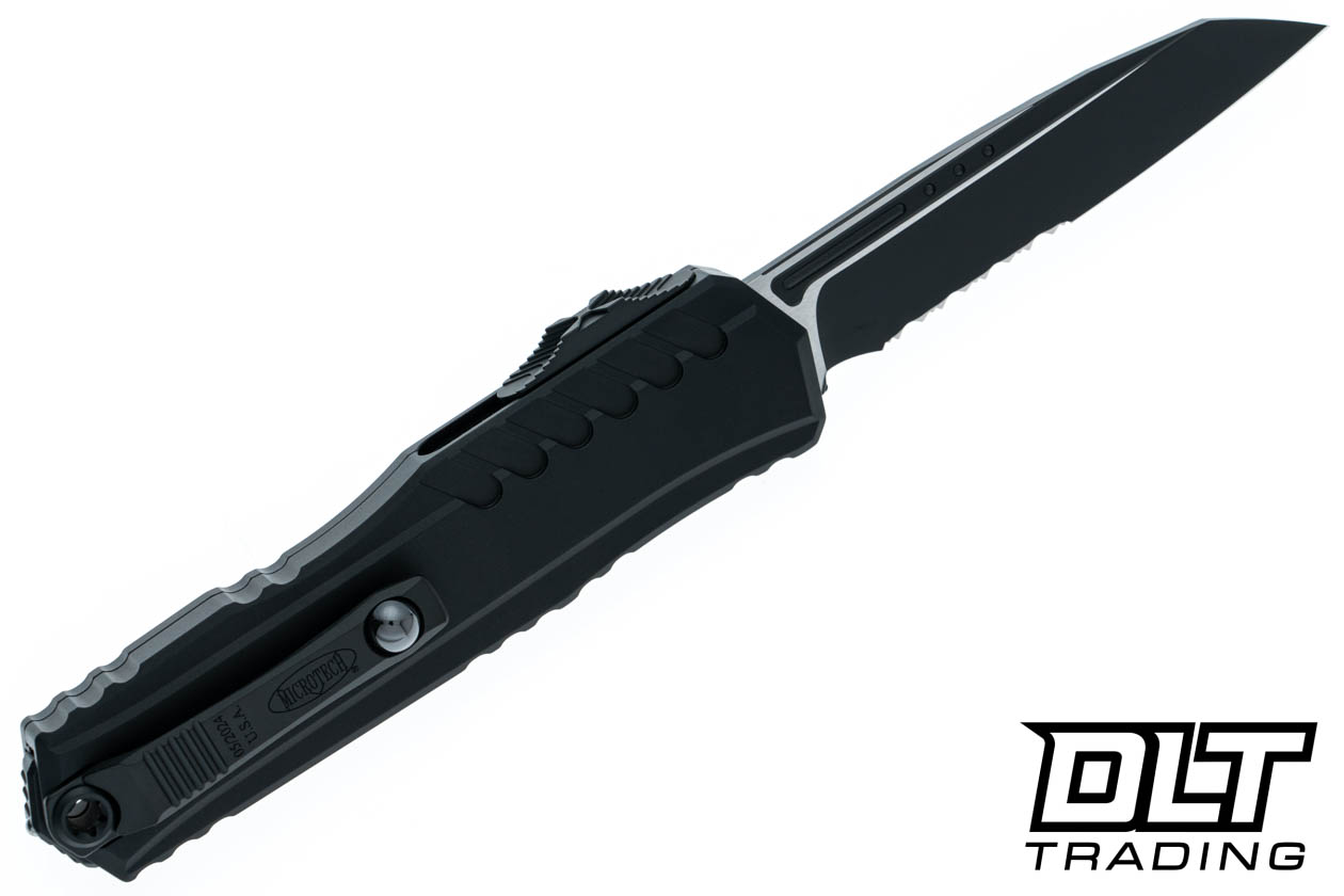 Microtech 1241-2T Cypher II S/E - Black Handle - Black Blade - DLT