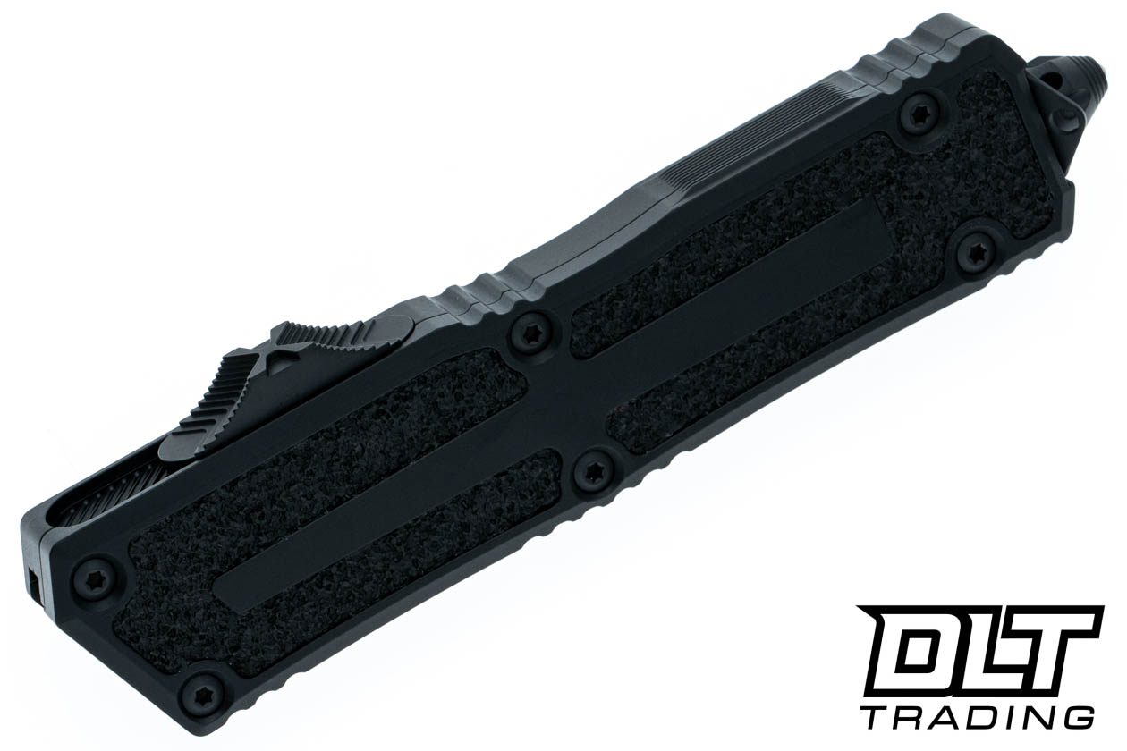 Microtech 1278-1T Scarab II Gen III S/E - Black Handle - Black
