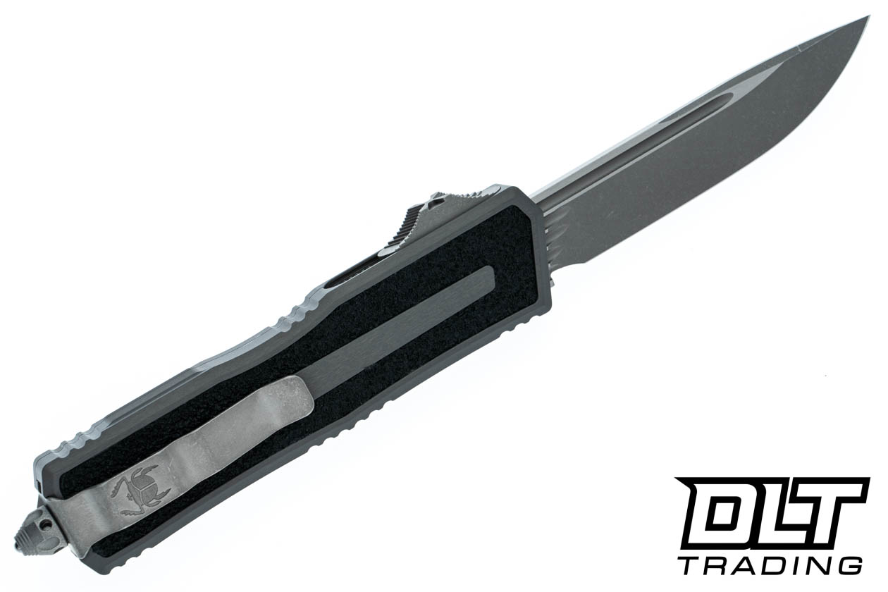 Microtech 1278-10APNC Scarab II Gen III S/E - Natural Clear Handle