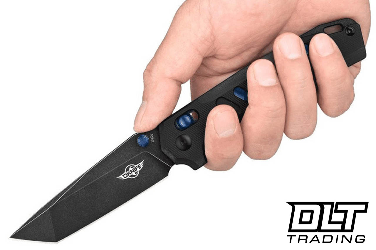 Olight Rubato - Black G-10 - 154CM Black Tanto Blade - DLT Trading