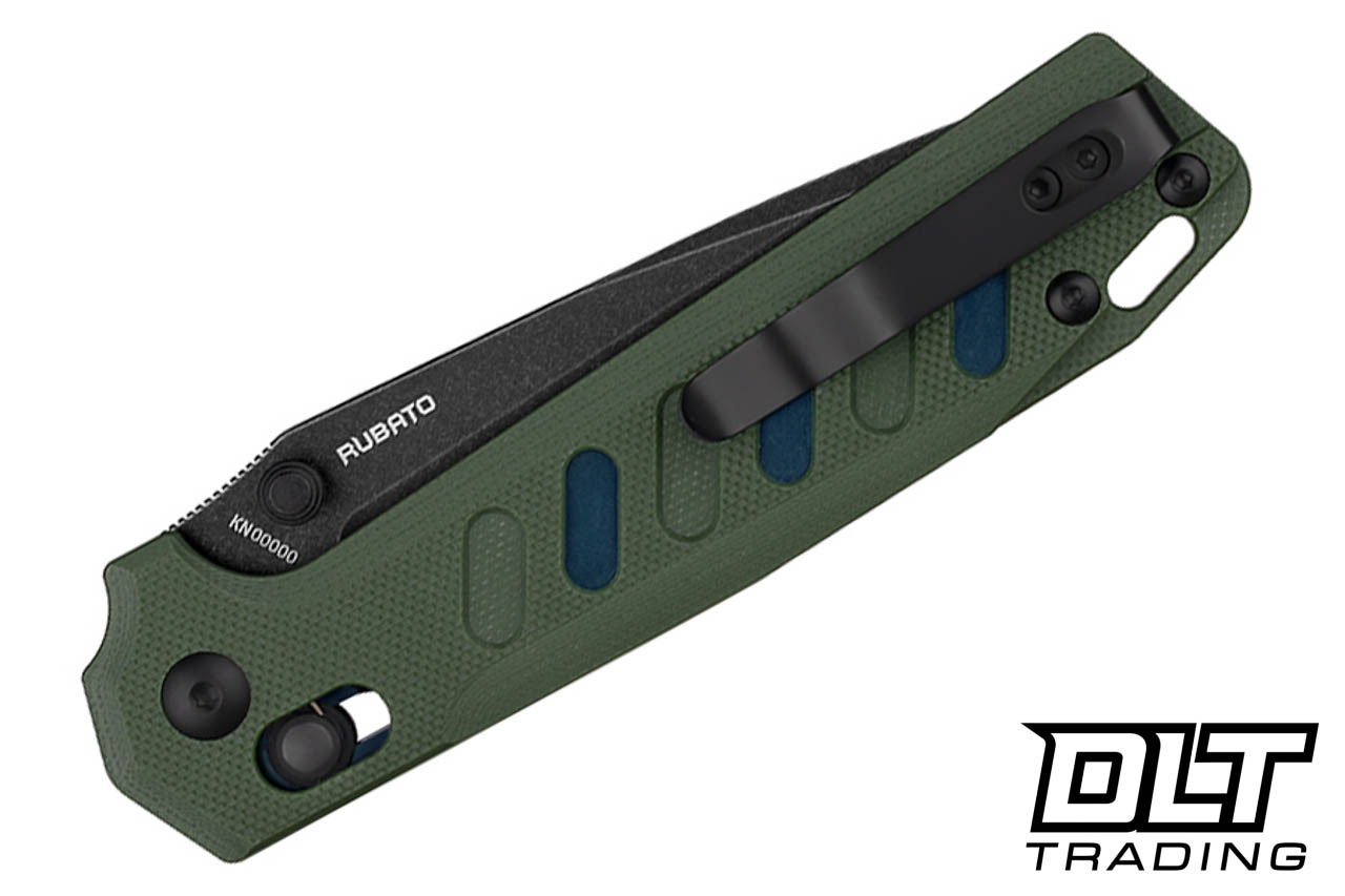 Olight Rubato - OD Green G-10 - 154CM Black Tanto Blade - DLT Trading