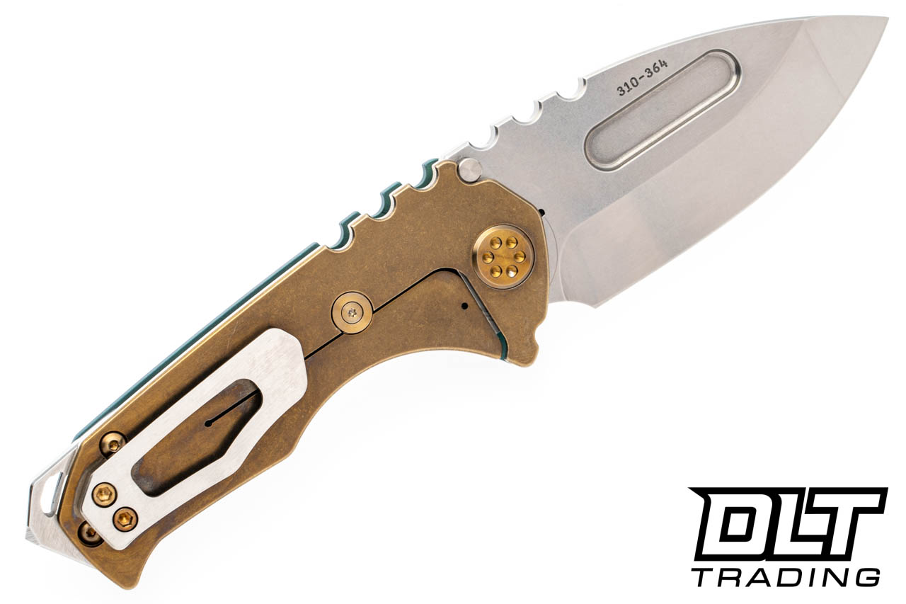 Medford Praetorian Genesis T Flat Ground - Drop Point Tumbled