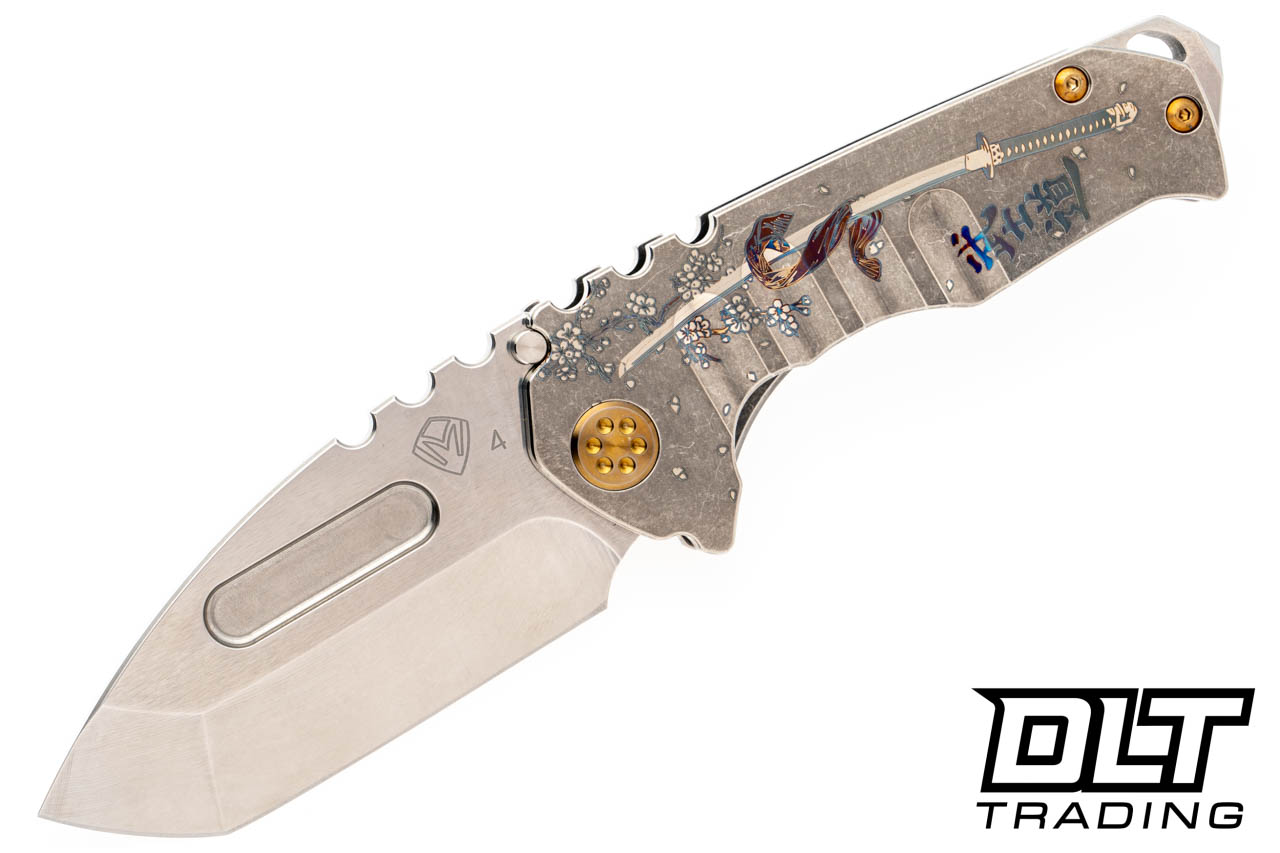 Medford Praetorian Genesis T Flat Ground - Tanto Tumbled S45VN