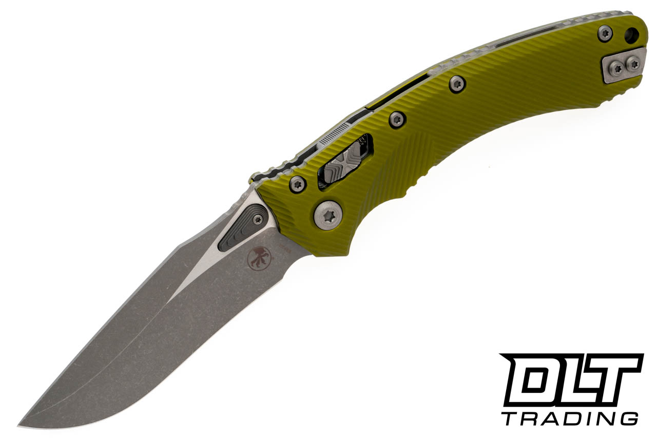 Microtech 137RL-10APFLOD Amphibian Ram-Lok - OD Green Fluted