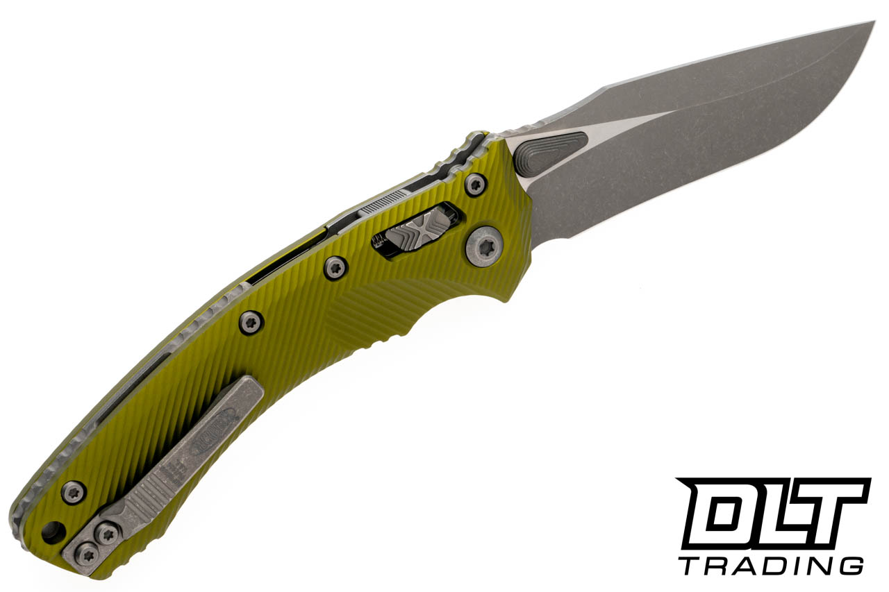 Microtech 137RL-10APFLOD Amphibian Ram-Lok - OD Green Fluted