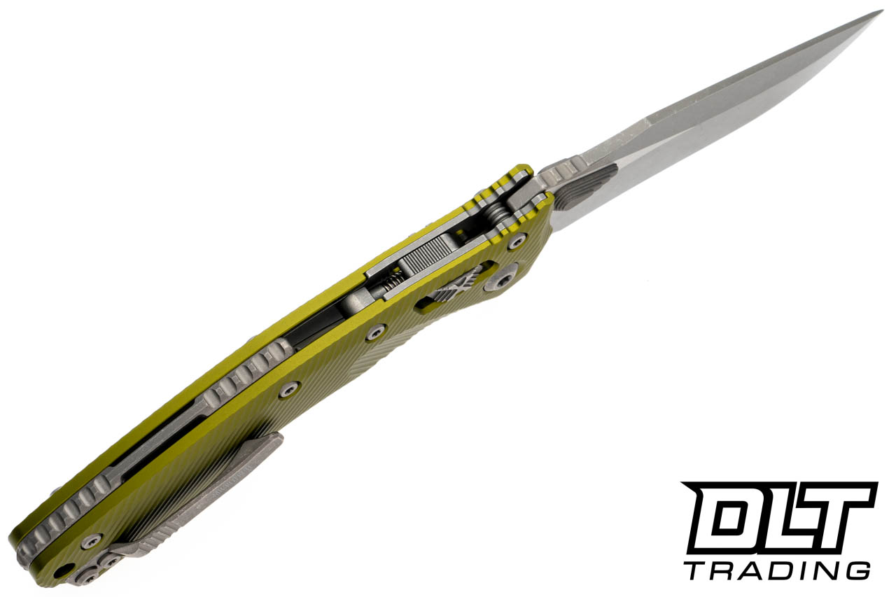 Microtech 137RL-10APFLOD Amphibian Ram-Lok - OD Green Fluted