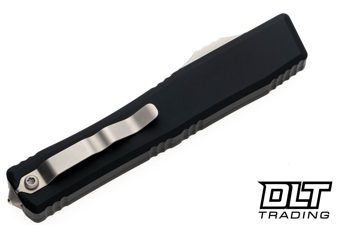 Heretic NYX SE Stonewashed MagnaCut Blade - Black Aluminum Handle