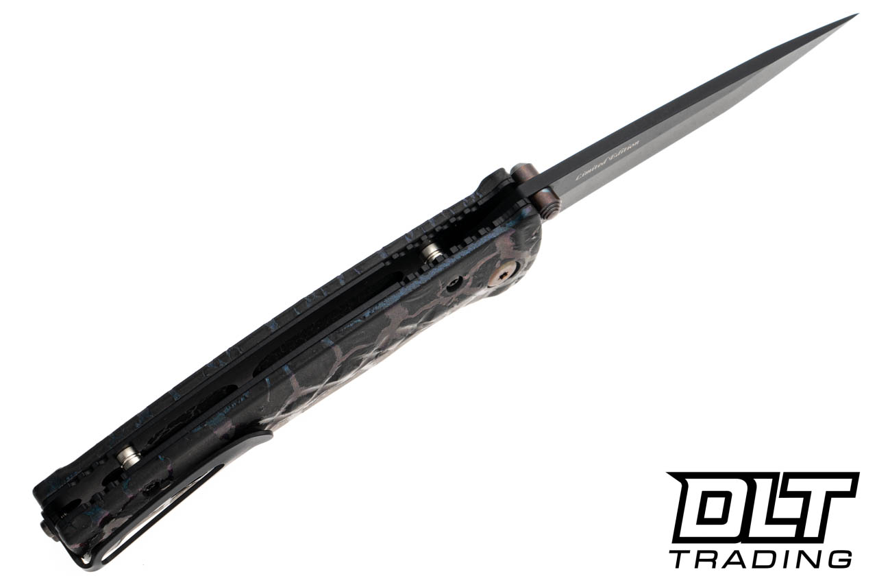 MCUSTA 「猛」VG10号鋼25度本刃付済　新古品。ケース＆展示BOX Mcusta 4BC-D7 Katana VG-10 Core San Mai - Black & Teal