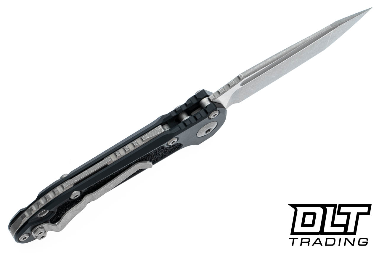 Microtech 1136-10AP LUDT Gen III T/E - Black Handle - Apocalyptic