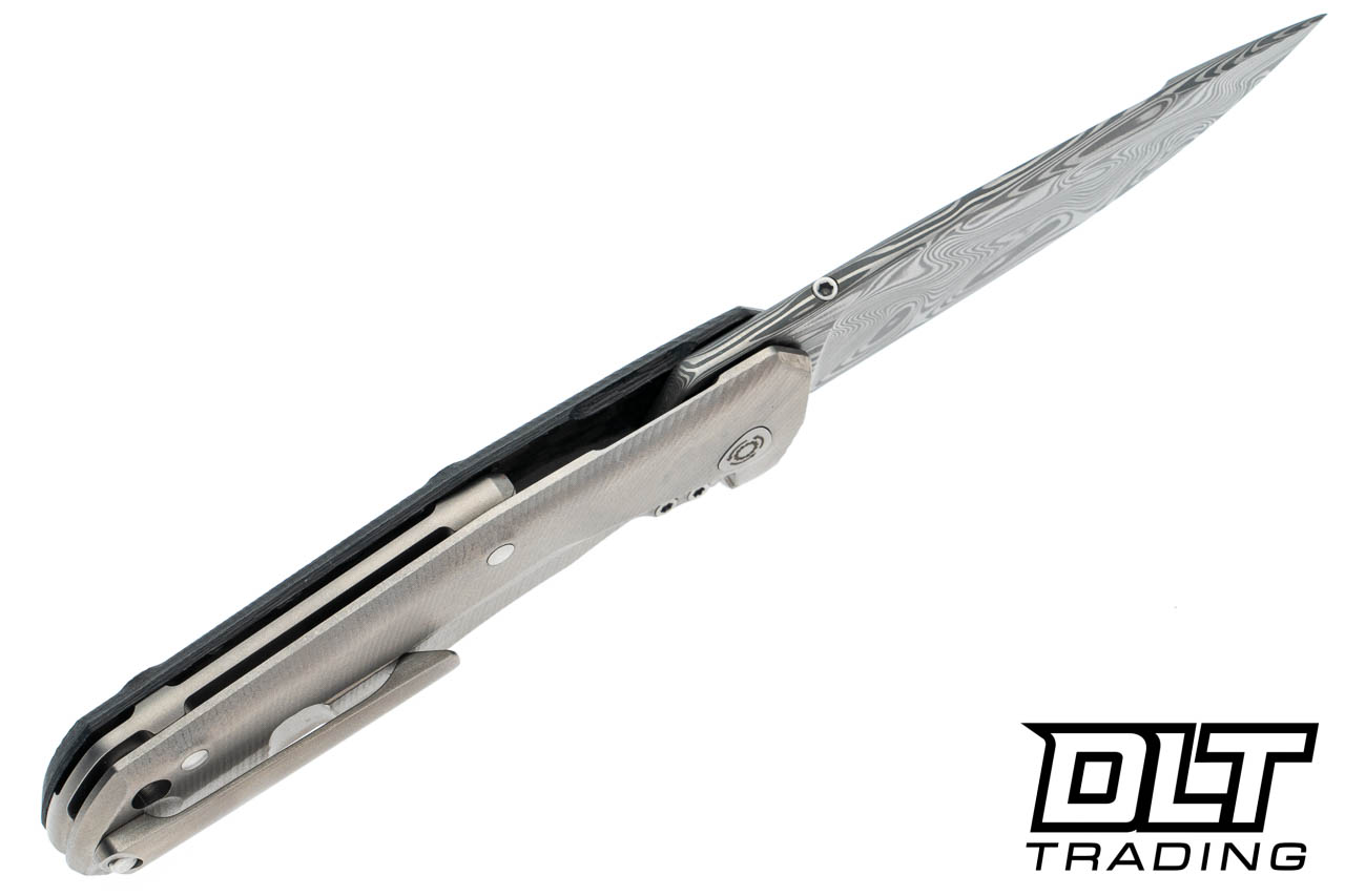 LionSteel T.R.E. Thor Damascus - Carbon Fiber - DLT Trading