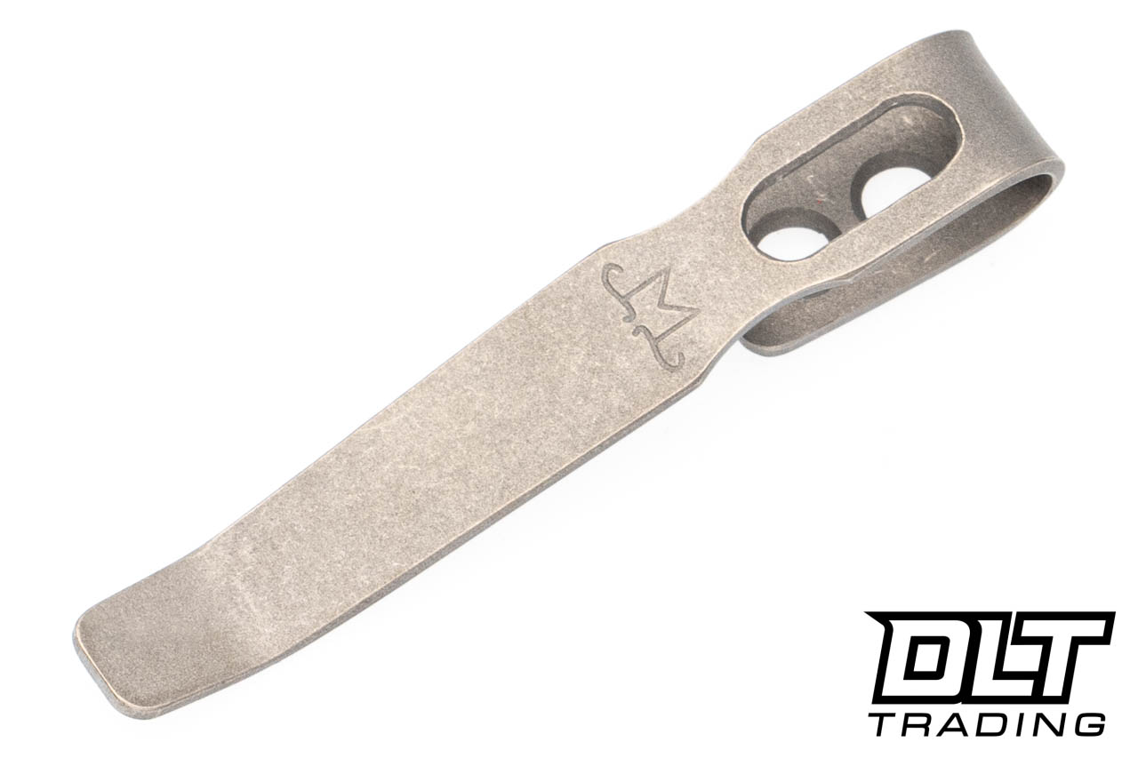 Maverick Customs Clip for Microtech Ram-Lok - Stonewashed Titanium