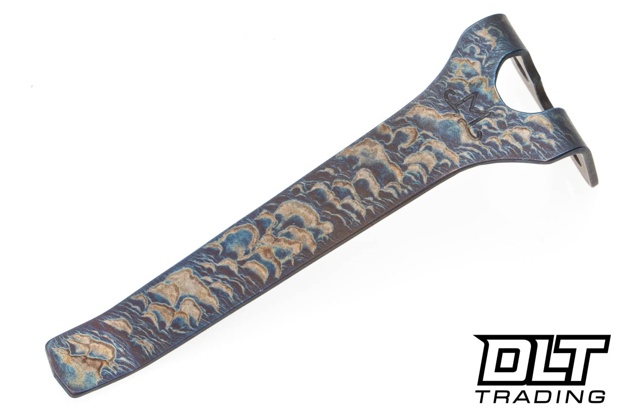 Maverick Customs Clip for Heretic Colossus - Flamed Titanium #6