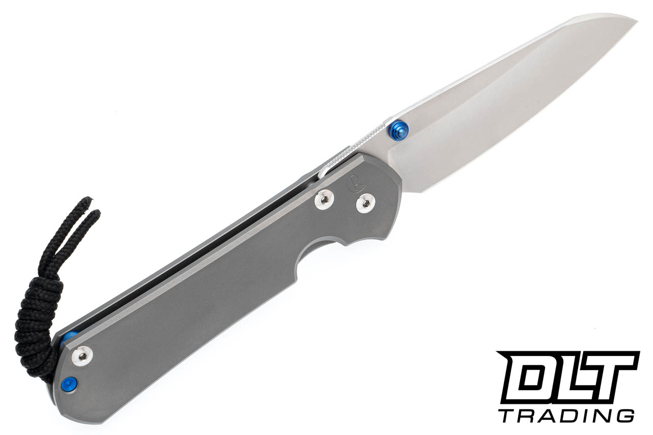 Chris Reeve Large Sebenza 31 - Glass Bead Blasted Titanium
