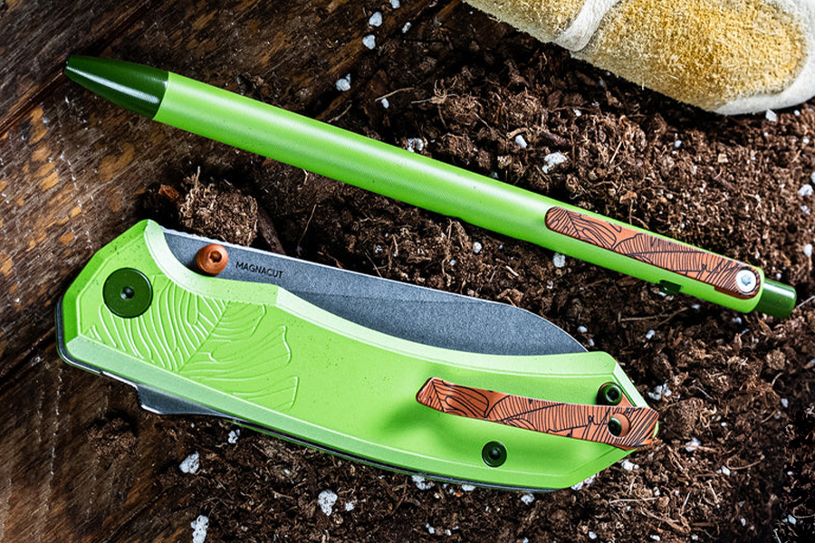 Tactile Knife Chupacabra - Sprout Cerakote - Aluminum Handle