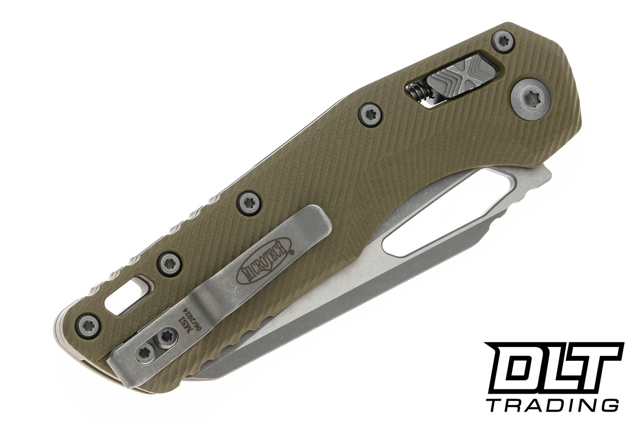 Microtech 210-10APFLGTOD MSI S/E - OD Green Fluted G-10