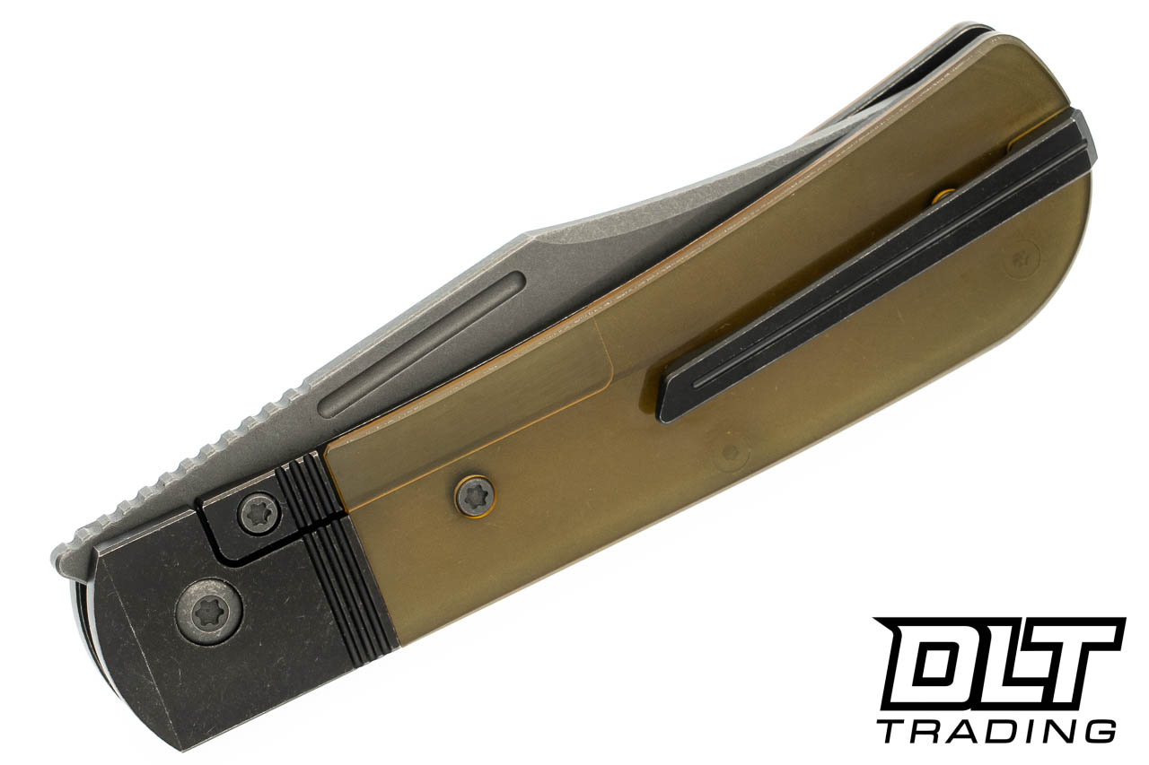 Jack Wolf The Benny - Ultem - Blasted & Tumbled Blade - DLT Trading