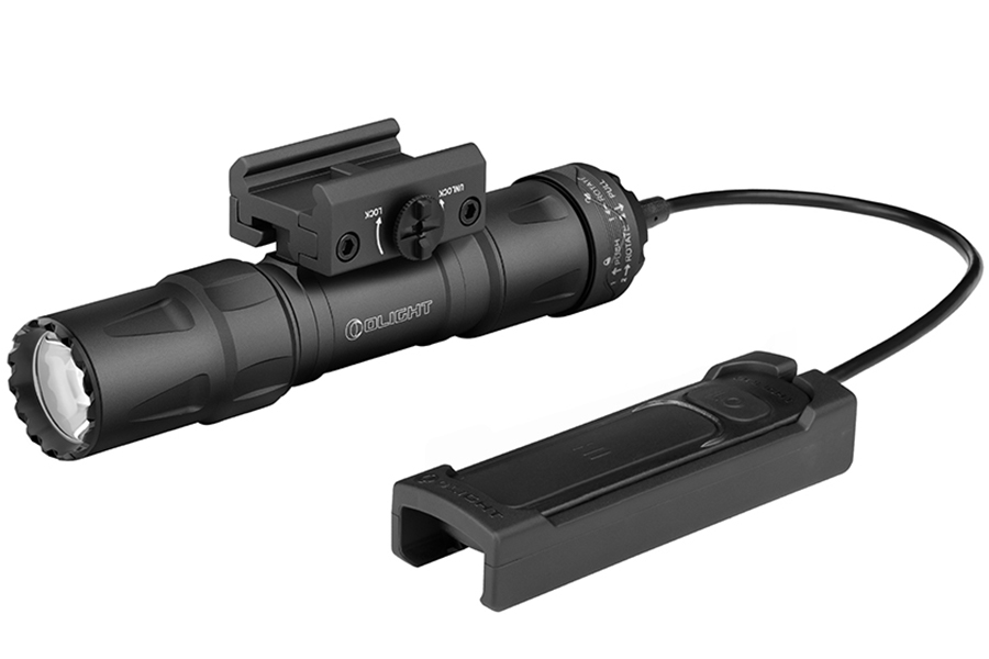 Olight Odin S Rail Mounted Light - Picatinny - Matte Black - DLT