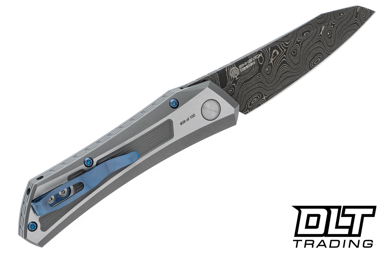 レアデック　Fontain バラエティーデック　5デック Pro-Tech Oligarch - Stainless Steel Weave Textured Handle - Chad