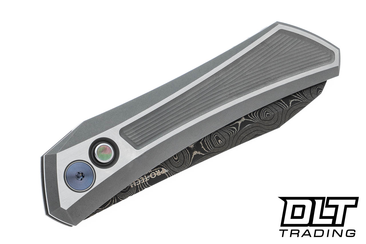 Pro-Tech Oligarch - Stainless Steel Weave Textured Handle - Chad